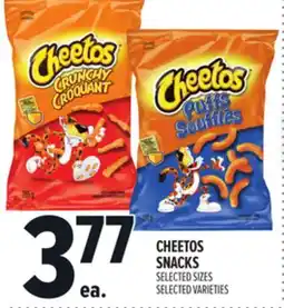Metro CHEETOS SNACKS offer