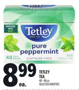 Metro TETLEY TEA offer