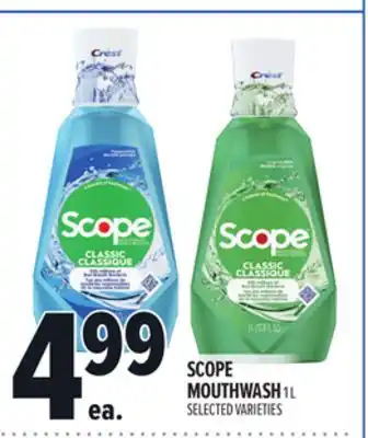 Metro SCOPE MOUTHWASH offer