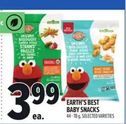 Metro EARTH'S BEST BABY SNACKS offer