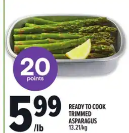 Metro READY TO COOK TRIMMED ASPARAGUS offer