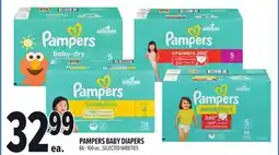 Metro PAMPERS BABY DIAPERS offer
