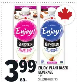 Metro ENJOY! PLANT BASED BEVERAGE offer
