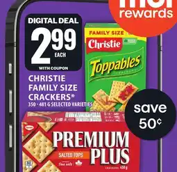 Food Basics CHRISTIE FAMILY SIZE CRACKERS offer