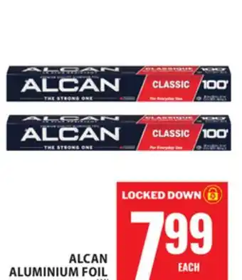 Food Basics ALCAN ALUMINIUM FOIL offer