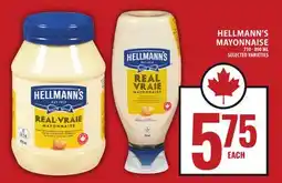 Food Basics HELLMANN'S MAYONNAISE offer