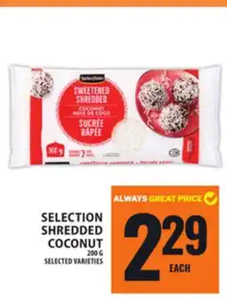 Food Basics SELECTION SHREDDED COCONUT offer