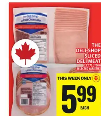 Food Basics THE DELI-SHOP SLICED DELI MEAT offer