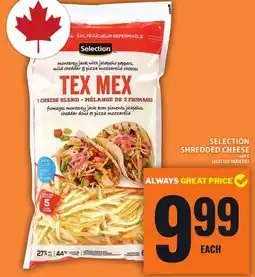Food Basics SELECTION SHREDDED CHEESE offer