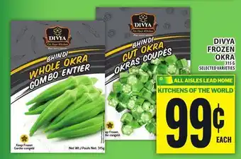 Food Basics DIVYA FROZEN OKRA offer