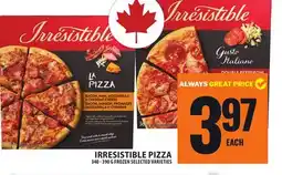 Food Basics IRRESISTIBLE PIZZA offer