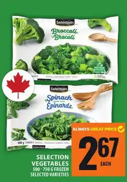 Food Basics SELECTION VEGETABLES offer