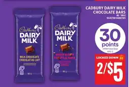 Food Basics CADBURY DAIRY MILK CHOCOLATE BARS offer