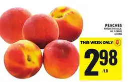 Food Basics PEACHES offer