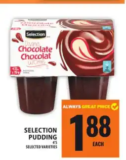 Food Basics SELECTION PUDDING offer