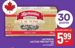 Food Basics LACTANTIA LACTOSE FREE BUTTER offer