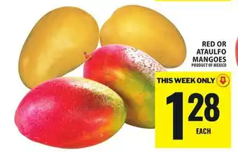 Food Basics RED OR ATAULFO MANGOES offer