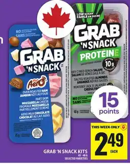 Food Basics GRAB 'N SNACK KITS offer