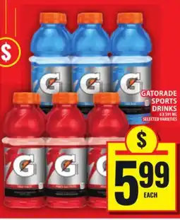 Food Basics GATORADE SPORTS DRINKS offer