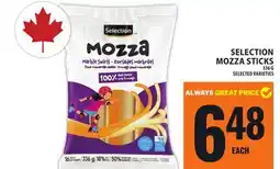 Food Basics SELECTION MOZZA STICKS offer