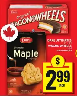 Food Basics DARE ULTIMATES OR WAGON WHEELS offer