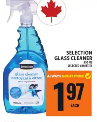 Food Basics SELECTION GLASS CLEANER offer