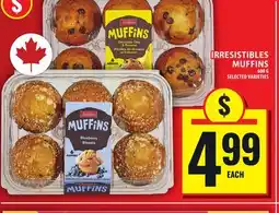 Food Basics IRRESISTIBLES MUFFINS offer