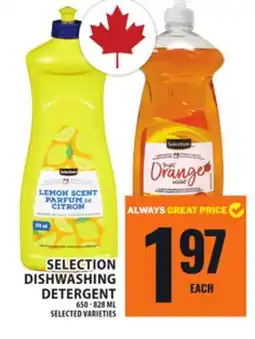 Food Basics SELECTION DISHWASHING DETERGENT offer