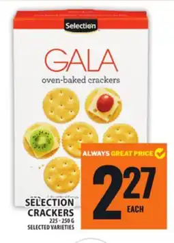 Food Basics SELECTION CRACKERS offer
