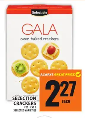 Food Basics SELECTION CRACKERS offer
