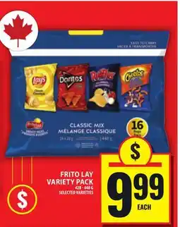Food Basics FRITO LAY VARIETY PACK offer