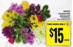 Food Basics MIXED SIGNATURE BOUQUET offer