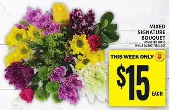 Food Basics MIXED SIGNATURE BOUQUET offer
