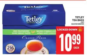 Food Basics TETLEY TEA BAGS offer