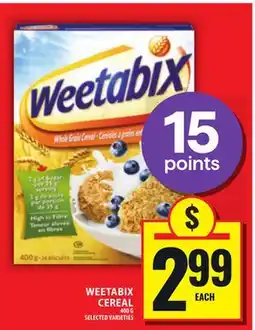 Food Basics WEETABIX CEREAL offer