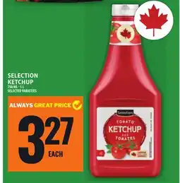 Food Basics SELECTION KETCHUP offer