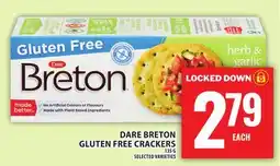 Food Basics DARE BRETON GLUTEN FREE CRACKERS offer