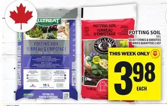 Food Basics POTTING SOIL offer
