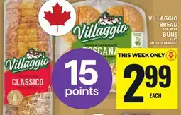 Food Basics VILLAGGIO BREAD OR BUNS offer
