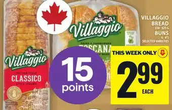 Food Basics VILLAGGIO BREAD OR BUNS offer