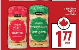 Food Basics SELECTION BAGELS offer