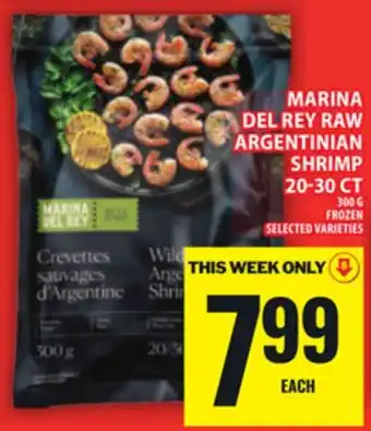 Food Basics MARINA DEL REY RAW ARGENTINIAN SHRIMP offer