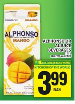 Food Basics ALPHONSO OR ALJUICE BEVERAGES offer