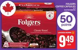 Food Basics FOLGERS COFFEE CAPSULES offer