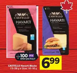 Foodland CASTELLO Havarti Blocks offer