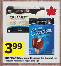 Foodland CHAPMAN'S Markdale Creamery Ice Cream offer