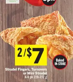 Foodland Strudel Fingers, Turnovers or Mini Strudel offer