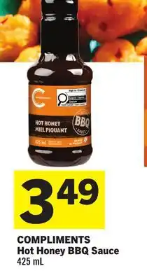 Foodland COMPLIMENTS Hot Honey BBQ Sauce offer