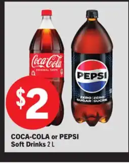 Foodland COCA-COLA or PEPSI Soft Drinks offer