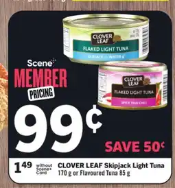 Foodland CLOVER LEAF Skipjack Light Tuna offer